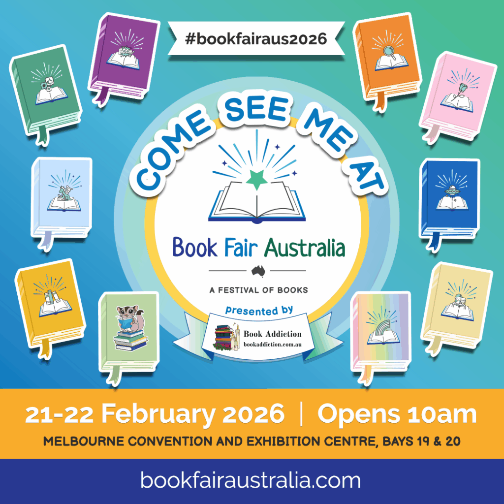 Come See Me At Book Fair Australia 2026